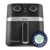 Oster® Freidora De Aire Manual, Recubrimiento Oster® Diamondforce, 4L De Capacidad, Con Controles De Tiempo Y Temperatura, Ckstaf401Mdf
