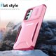 thumbnail image 2 of Funda Resistente para Samsung Galaxy A55 5G con Tapa Deslizante y Protección Militar Rosa, 2 of 6