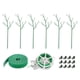 thumbnail image 1 of Kit De Estacas Para Plantas Enrejadas, Varillas Para Plantas, 6 Uds., Para Arreglos Florales, Multiusos, 27,5 Pulgadas, 70cm, 1 of 3