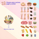 thumbnail image 2 of Cocina De Juguete Kitchen 32pcs Regalo Para Niña Alimentos, 2 of 6