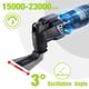 thumbnail image 4 of Kit multiherramienta oscilante WORKPRO de 3.0 amperios con cable, 17 piezas, 4 of 7