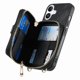 thumbnail image 2 of Funda Tipo Cartera con Correa Cruzada para iPhone 17 Protección Contra Golpes Negro, 2 of 6