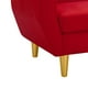 thumbnail image 3 of Sofa Bote 1c Felpa 01 Rojo, 3 of 6