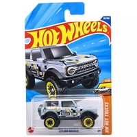 Camioneta Ford Bronco 21 Hot Wheels Die-Cast 1/10 Plata