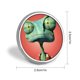 thumbnail image 2 of Rango-Theme Round Button Badge: Premium Metal Construction, Ideal for High-End Events 2.8 cm, 2 of 6
