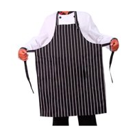 Chef Outfitters - Pechera O Delantal Gastronomico | Cocina Negro Listado