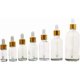 thumbnail image 2 of 4PCS Vacío Transparente Recambio de Aceite Esencial Vial de Vidrio Gotero Botella Frascos con Goma Gora Maquillaje Cosmético Muestra Portavasos Contenedores para Perfume Aroalfombraherapy(100ml/3.4oz), 2 of 7