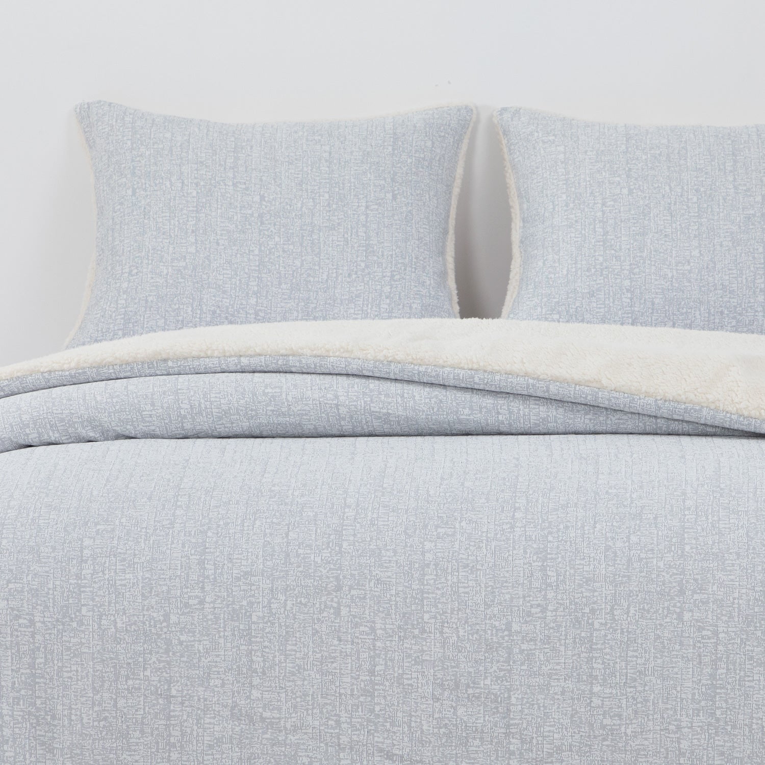 Hebra - Quilt Reversible Sherpa 2 Plazas Gris