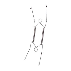 Magideal - Colgador De Platos Para Pared, Colgadores De Acero Inoxidable, Soportes De Exhibición De Platos Colgantes, Soporte De Gancho De Resorte Para China , 8 Pulgadas