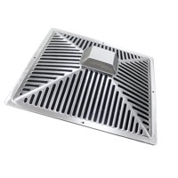 Bothyi - Filtro De Ventilación Para Campana Extractora, Fácil De Instalar, Malla Exterior Para El Hogar, Restaurante, 40 X 50 Cm