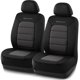 thumbnail image 1 of Fundas de asiento delantero de espuma viscoelástica Skechers, compatibles con airbags, 1 of 7