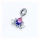 thumbnail image 2 of Charm Colgante Flor De Loto, Plata 925, Pulsera Plateado, 2 of 5