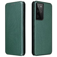 Funda Flip Para Foxdock Samsung Galaxy S21 Ultra - Funda Magnética De Negocios, Funda Protectora Delgada