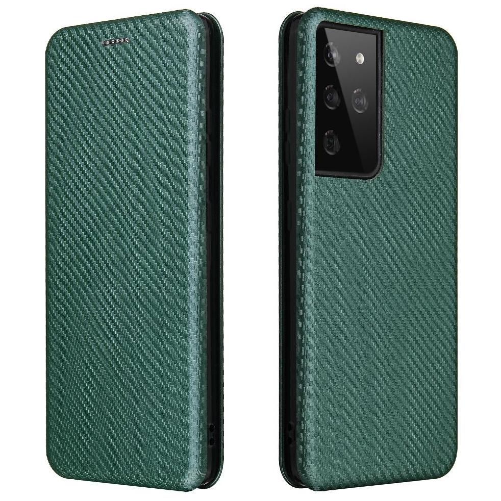 Funda Flip Para Foxdock Samsung Galaxy S21 Ultra - Funda Magnética De Negocios, Funda Protectora Delgada