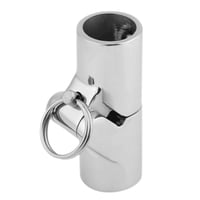 Ioensy - Tubo De Acoplamiento Giratorio Marino Bisagra De Cubierta Plegable Montaje Bisagra De Cubierta De Barco Diámetro De Yate 25 Mm