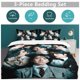 thumbnail image 5 of Kpop BTS Bedding Set Twin SizeKpop BTS Kpop BTS Duvet Cover for Boys Girls TeensSoft Comfortable Breathable Kid 3 Pcs with Zipper, 5 of 5
