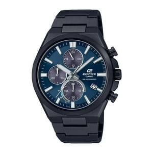 Reloj Edifice Eqs-950Dc-2Avudf Acero Hombre Negro Negro
