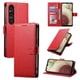 thumbnail image 3 of Funda para FOXDOCK Sony Xperia 1 VI– Cuero Premium, 3 ranuras para tarjetas, Protección contra impactos, 3 of 5