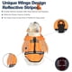 thumbnail image 4 of Chaleco salvavidas Petglad Wings con barbilla flotante para perros, color naranja M, 4 of 6