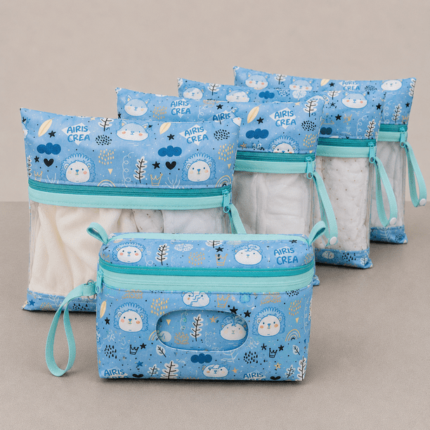 Bolsa de pañales para bebe Impermeable, bolso maternal portátil para pañales y ropita de bebe