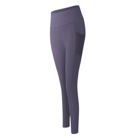 Samia - Calza Con Bolsillo De Malla Morada S