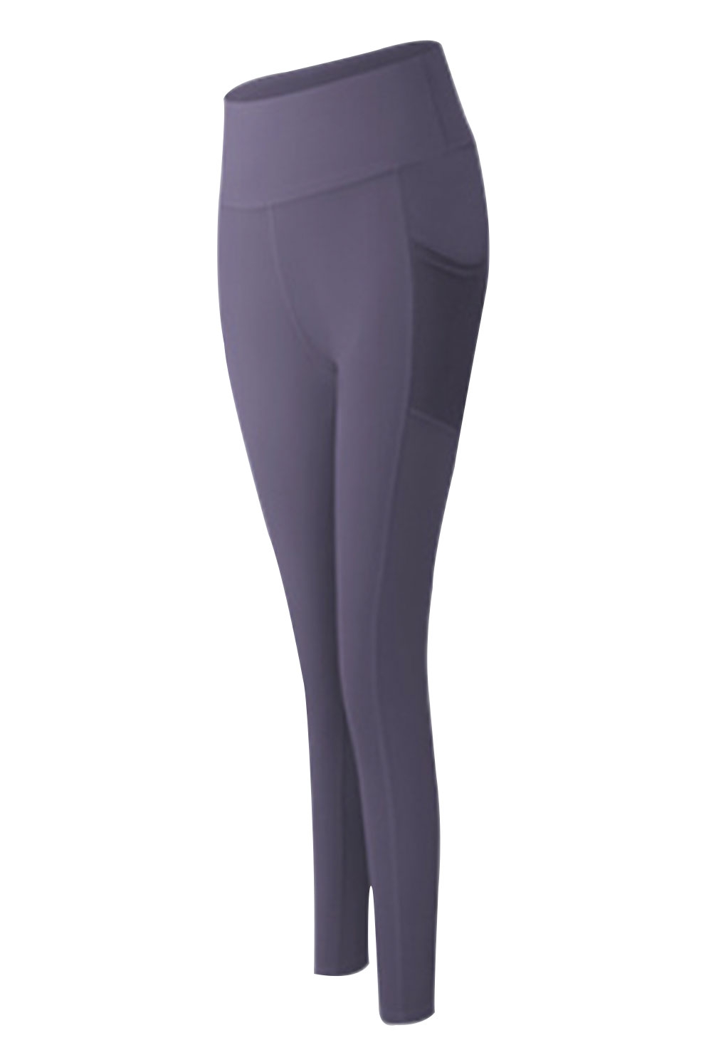 Samia - Calza Con Bolsillo De Malla Morada S