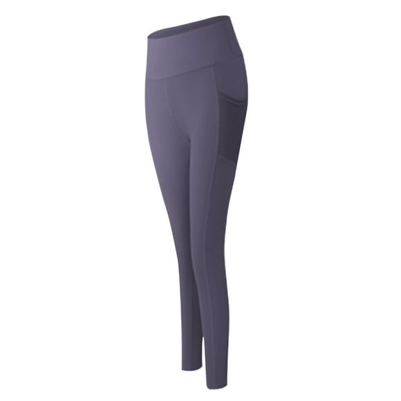 Calza Con Bolsillo De Malla Morada S