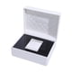 thumbnail image 4 of Caja Organizadora De Almacenamiento De Reloj Individual De Lujo Para Relojes De Pulsera Y Relojes Inteligentes Blanco, 4 of 5