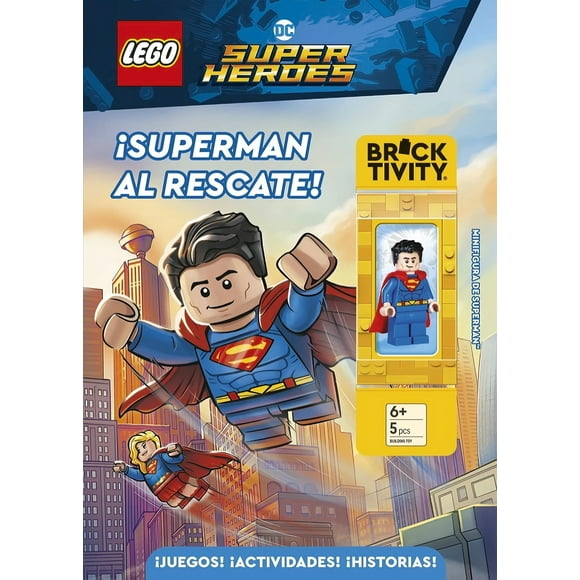LIBRO Lego Dc Comics Super Heroes.! superman Al Rescate! - VARIOS AUTORES