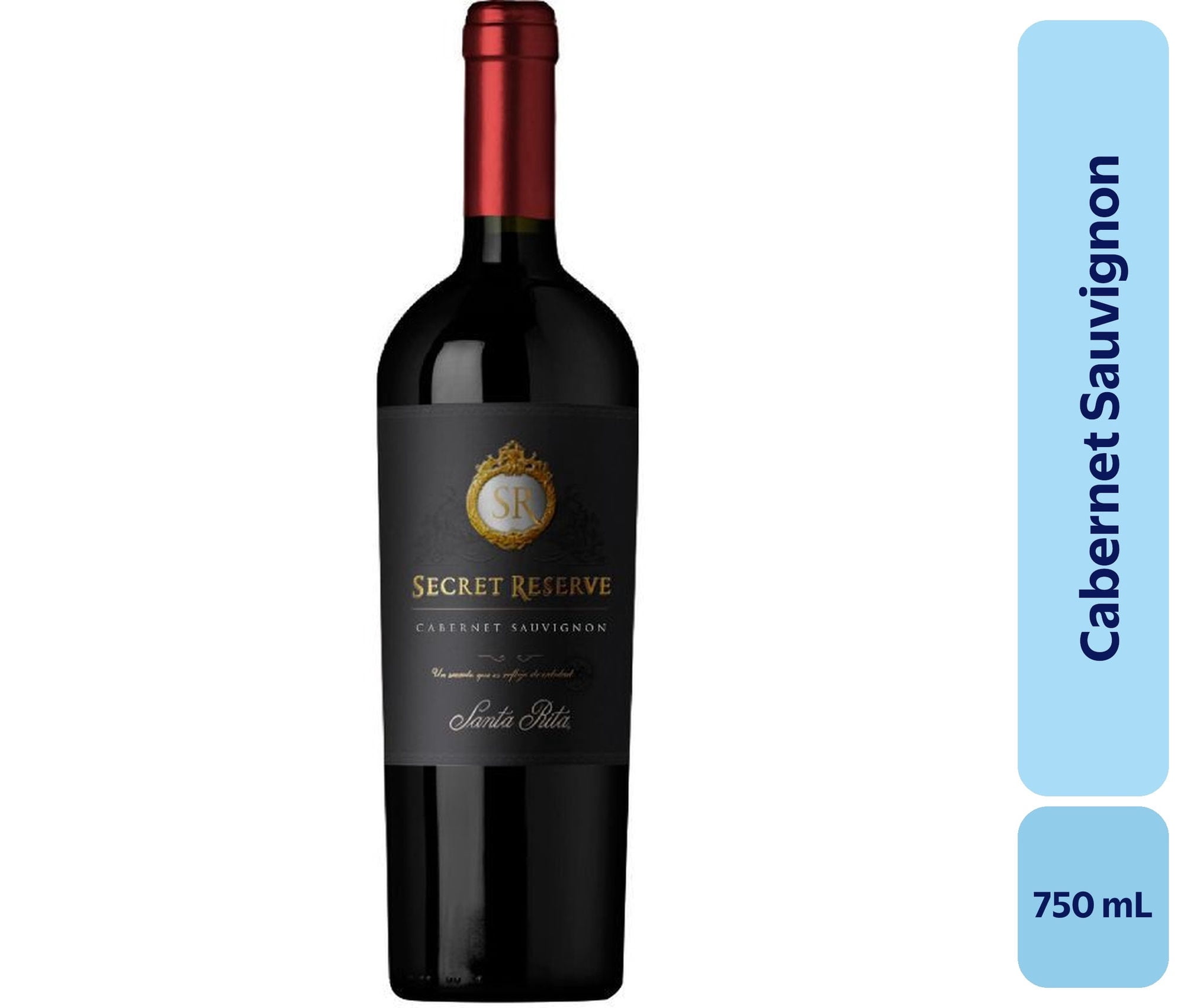 Vino Tinto Gran Reserva Cabernet Sauvignon Botella 750 ml Secret Reserve