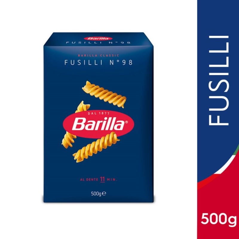 Fideo Pasta Fusilli N°98 Caja 500 g Barilla