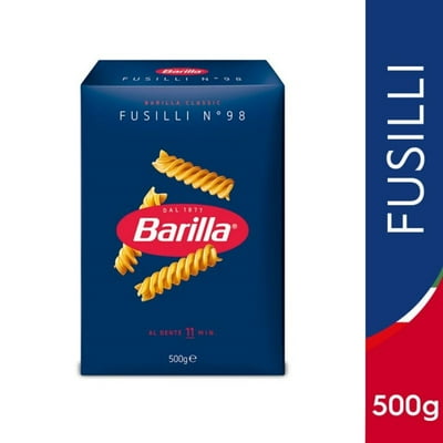 Fideo Pasta Fusilli N°98 Caja 500 G Barilla