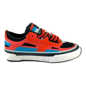 Zapatilla Urbana Gltd Sharp Roja Cuero Premium Rojo 9