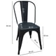 thumbnail image 3 of Unidad De Silla Tolix Negro, 3 of 3