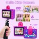 thumbnail image 5 of Cámara impermeable GKTZ Kids 20MP 1080p con tarjeta SD de 32GB rosa, 5 of 7