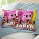 thumbnail image 3 of Familia Larva Fundas de almohada de terciopelo con tema, regalos de funda de almohada, decoración para el hogar, cojín de lanzar, regalo de cumpleaños para fans y parejas.30*30cm., 3 of 6