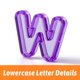 thumbnail image 4 of Letras PreTrans 78 piezas alfabeto minúsculas 1‑2 pulg, 4 of 6