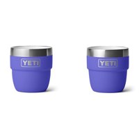 Taza Yeti Rambler De Acero Inoxidable Con Aislamiento Al Vacío De 120 Ml, Paquete De 2