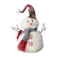 thumbnail image 3 of Adorno Navideño De Muñeco De Nieve Para Ventana De Vacaciones, Estante Para Sala De Estar, Sombrero Rojo Pequeño, 3 of 3