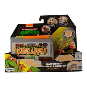 Lanzador Nickelodeon Teenage Mutant Ninja Turtles De Vehículo Angelo Multicolor