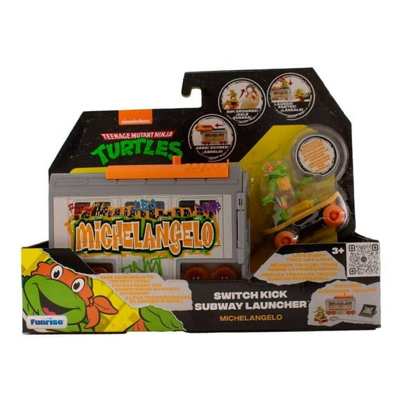 Lanzador Nickelodeon Teenage Mutant Ninja Turtles de Vehículo Angelo Multicolor