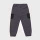 thumbnail image 2 of Pantalon De Buzo Bebe Niño Cargo Gris Oscuro Corona, 2 of 5