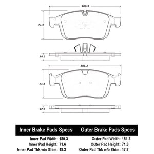 Pastillas Freno Para Auto Allied Nippon Adb02459