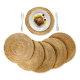 thumbnail image 1 of Set 6 individuales mantel fibra natural yute 35 CM pack 6 #2, 1 of 3