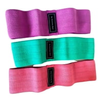 Aventura Store - Set 3 Bandas De Resistencia Elásticas Para Piernas Y Glúteos