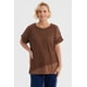 thumbnail image 1 of Polera Mujer Calada Café, 1 of 4