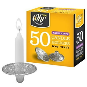 Portavelas Desechable De Papel De Aluminio Ohr Candles Extra Heavy