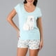 thumbnail image 1 of Pijamas Top M. Corta + Short Flores Mujer 33860-247, 1 of 2