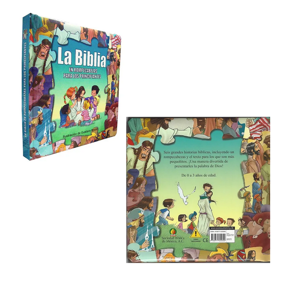 La Biblia En Rompecabezas Para Los Principiantes - Ilustrado PB-A7