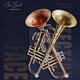 thumbnail image 5 of Trompeta AKLOT en bronce envejecido en si bemol con funda, libro de texto y silenciador, 5 of 9